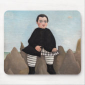 Henri Rousseau - Junge auf den Felsen Mousepad (Vorne)