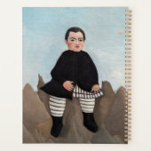 Henri Rousseau - Junge auf den Felsen Planer (Rückseite)