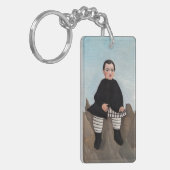 Henri Rousseau - Junge auf den Felsen Schlüsselanhänger (Vorderseite links)