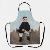 Henri Rousseau - Junge auf den Felsen Schürze (Vorderseite)