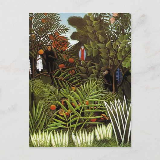 Henri Rousseau - Jungle Landscape Postkarte (Vorderseite)