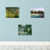 Henri Rousseau - Jungle Masterpiece Selection Bilderwand Sets (Holzboden)