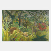 Henri Rousseau - Jungle Masterpiece Selection Geschenkpapier Set (Vorderseite 3)
