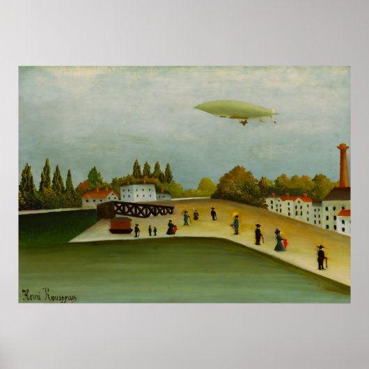 Henri Rousseau - Kai von Ivry Poster (Vorne)