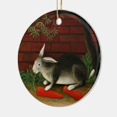 Henri Rousseau - Kaninchen. Keramik Ornament (Links)