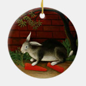 Henri Rousseau - Kaninchen. Keramik Ornament (Hinten)