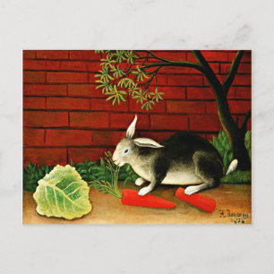 Henri Rousseau, Kaninchen, Postkarte