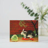Henri Rousseau, Kaninchen, Postkarte (Stehend Vorderseite)