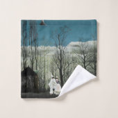 Henri Rousseau - Karneval Abend Badhandtuch Set (Waschlappen)