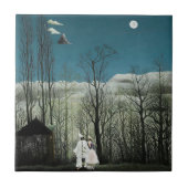 Henri Rousseau - Karneval Abend Fliese (Vorderseite)