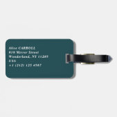 Henri Rousseau - Karneval Abend Gepäckanhänger (Rückseite horizontal)