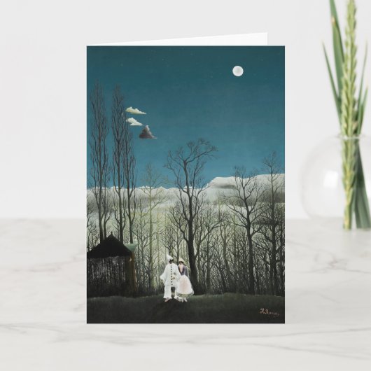 Henri Rousseau - Karneval Abend Karte (Vorderseite)