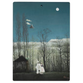 Henri Rousseau - Karneval Abend Klemmbrett (Rückseite)