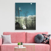 Henri Rousseau - Karneval Abend Leinwanddruck (Insitu (Wohnzimmer))