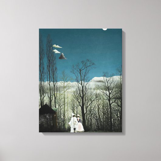 Henri Rousseau - Karneval Abend Leinwanddruck (Vorderseite)