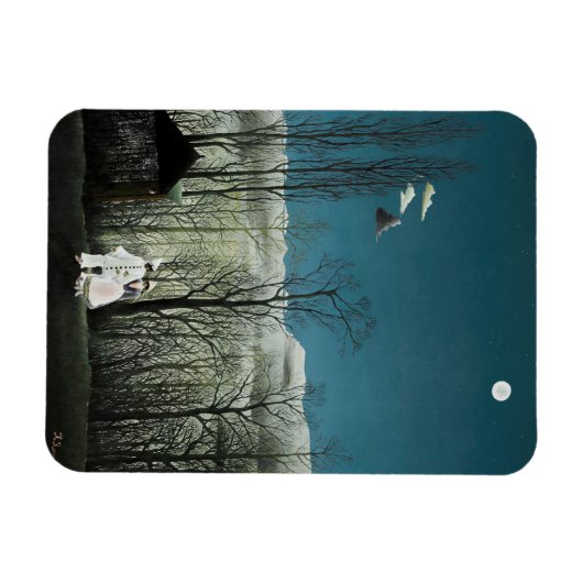 Henri Rousseau - Karneval Abend Magnet (Horizontal)