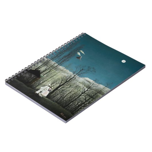 Henri Rousseau - Karneval Abend Notizblock (Linke Seite)