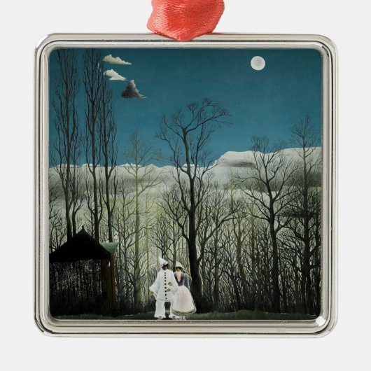 Henri Rousseau - Karneval Abend Ornament Aus Metall (Vorne)
