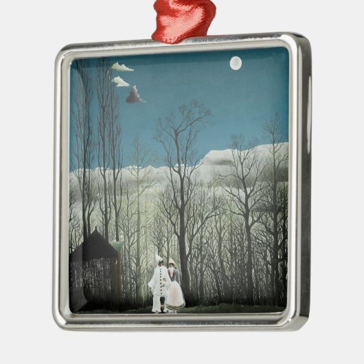Henri Rousseau - Karneval Abend Ornament Aus Metall (Links)