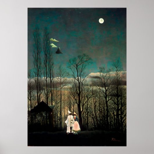 Henri Rousseau - Karneval Abend Poster (Vorne)