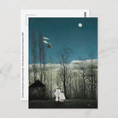 Henri Rousseau - Karneval Abend Postkarte (Vorne/Hinten)