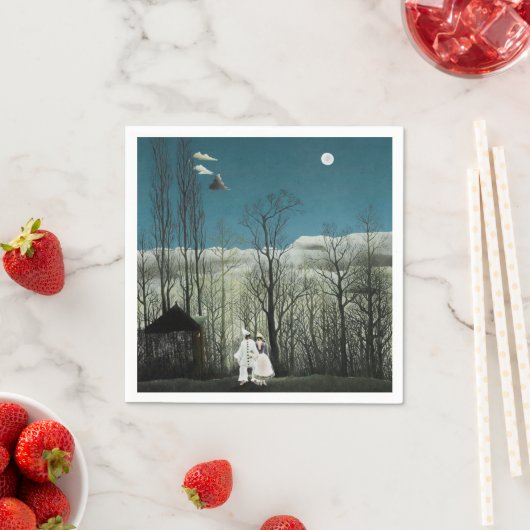 Henri Rousseau - Karneval Abend Serviette (Beispiel)