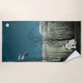 Henri Rousseau - Karneval Abend Strandtuch (Vorderseite)