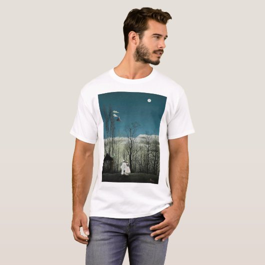 Henri Rousseau - Karneval Abend T-Shirt (Vorne ganz)