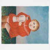 Henri Rousseau - Kind mit Puppe Fleecedecke (Vorderseite (Horizontal))