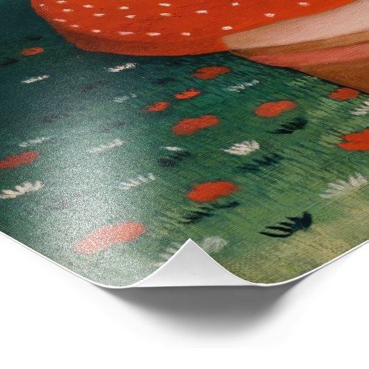 Henri Rousseau - Kind mit Puppe Fotodruck (Ecke)