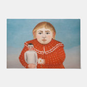 Henri Rousseau - Kind mit Puppe Fußmatte (Vorderseite)