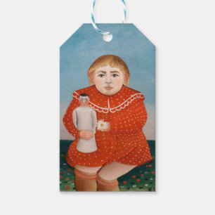 Henri Rousseau - Kind mit Puppe Geschenkanhänger