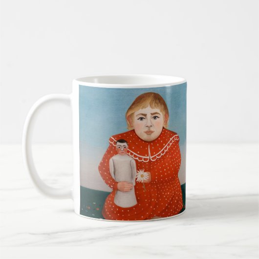Henri Rousseau - Kind mit Puppe Kaffeetasse (Links)