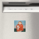 Henri Rousseau - Kind mit Puppe Magnet (In Situ (Geschirrspüler))