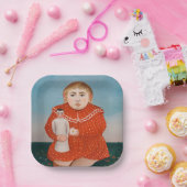 Henri Rousseau - Kind mit Puppe Pappteller (Party)