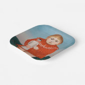 Henri Rousseau - Kind mit Puppe Pappteller (Gewinkelt)