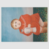 Henri Rousseau - Kind mit Puppe Seidenpapier (Vorderseite)