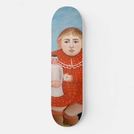 Henri Rousseau - Kind mit Puppe Skateboard (Vorderseite)