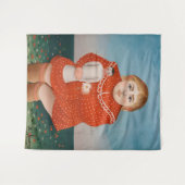 Henri Rousseau - Kind mit Puppe Wandteppich (Vorderseite (Horizontal))