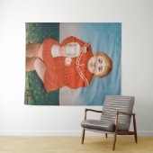 Henri Rousseau - Kind mit Puppe Wandteppich (Beispiel (Horizontal))