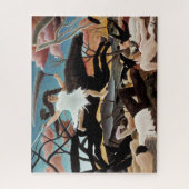 Henri Rousseau Krieg Puzzle (Vertikal)