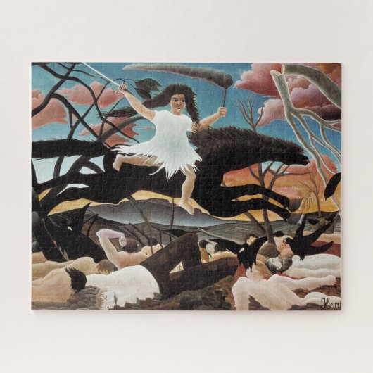 Henri Rousseau Krieg Puzzle (Horizontal)