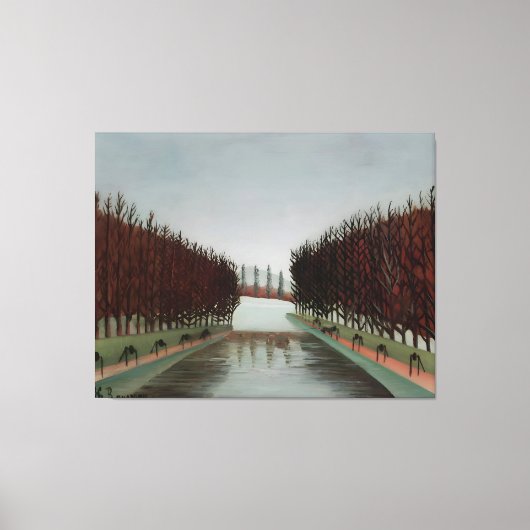 Henri Rousseau Kunst Leinwanddruck (Vorderseite)