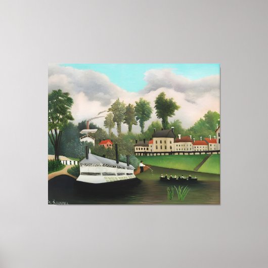Henri Rousseau Kunst Leinwanddruck (Vorderseite)