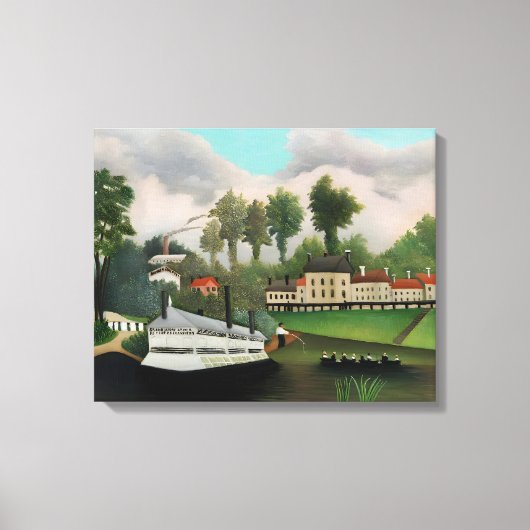 Henri Rousseau Kunst Leinwanddruck (Vorderseite)