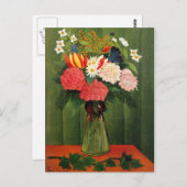 Henri Rousseau Kunsterstellung Postkarte (Vorne/Hinten)