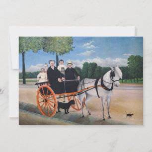 Henri Rousseau - La Carriole du pere Junier Dankeskarte