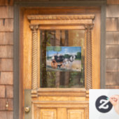 Henri Rousseau - La Carriole du pere Junier Fensteraufkleber (Haustür)