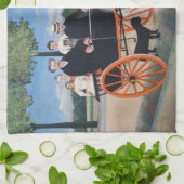 Henri Rousseau - La Carriole du pere Junier Geschirrtuch (Gefaltet)