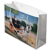 Henri Rousseau - La Carriole du pere Junier Große Geschenktüte (Rückseite Schrägansicht)